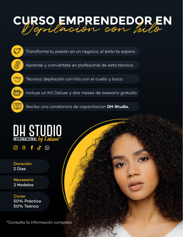 Curso Artista en Depilación con Hilo